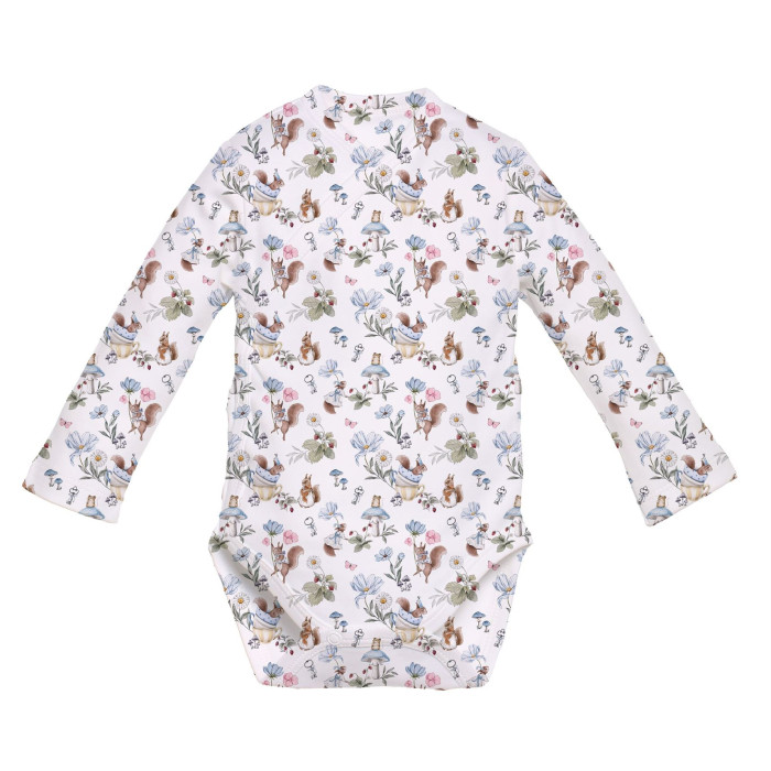 Боді Kimono з довгим рукавом для немовлят BLS004
