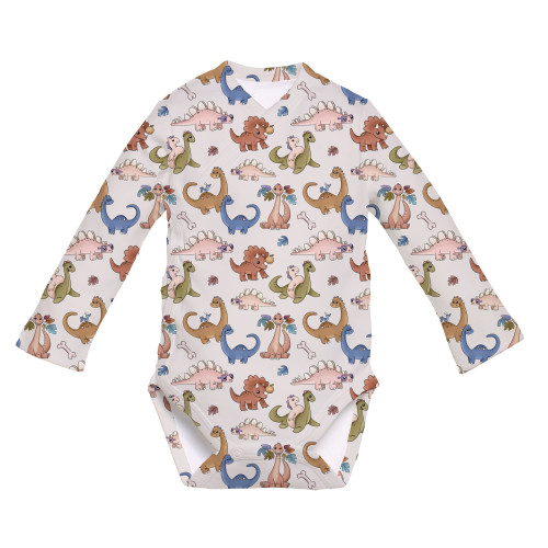 Боди  Kimono с длинным рукавом для малышей BLS004  Rex