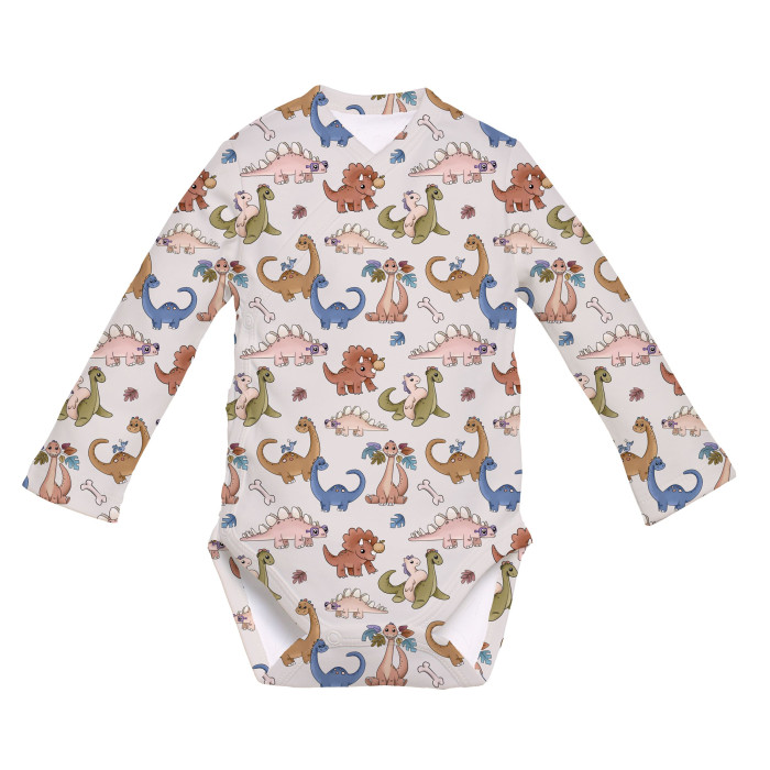Боді Kimono з довгим рукавом для немовлят BLS004 Rex