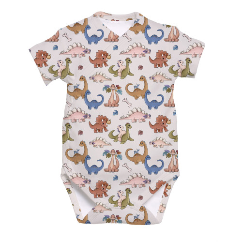 Боди  Kimono с коротким рукавом для малышей BSHL004  Rex