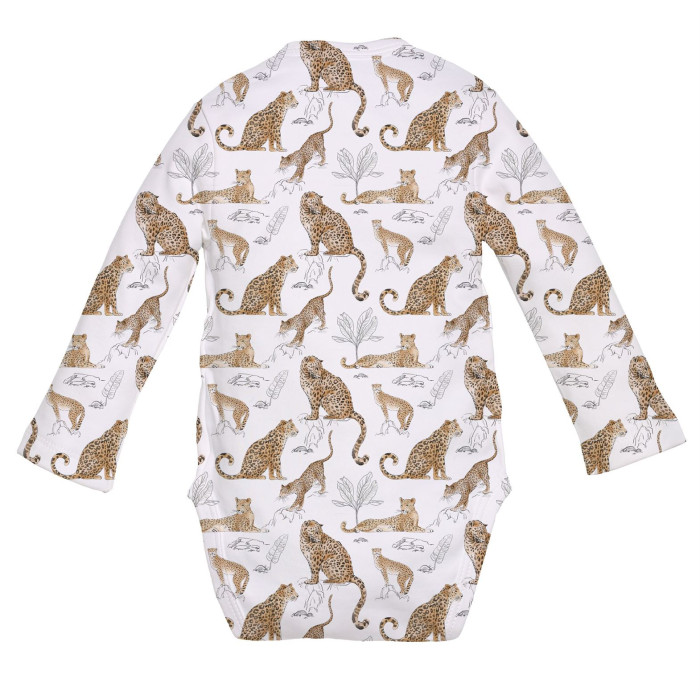 Боді Kimono з довгим рукавом для немовлят BLS004