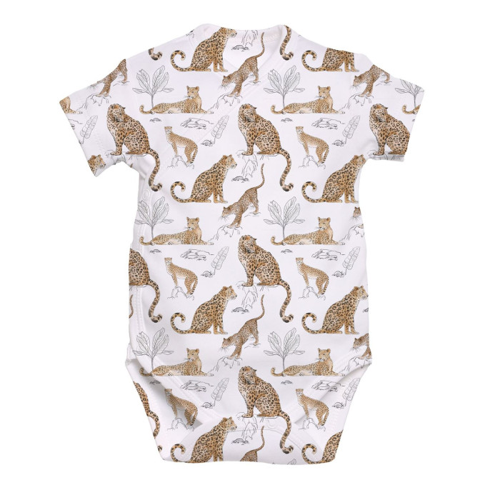 Боді Kimono з кортким рукавом для немовлят BSHL004