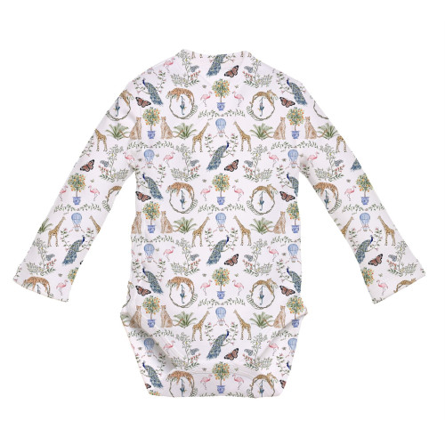 Боді Kimono з довгим рукавом для немовлят BLS004