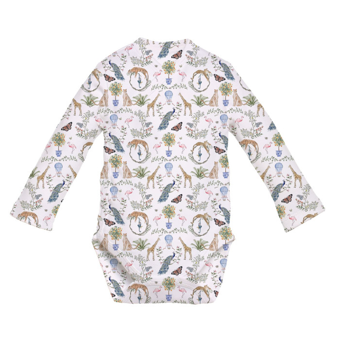 Боді Kimono з довгим рукавом для немовлят BLS004