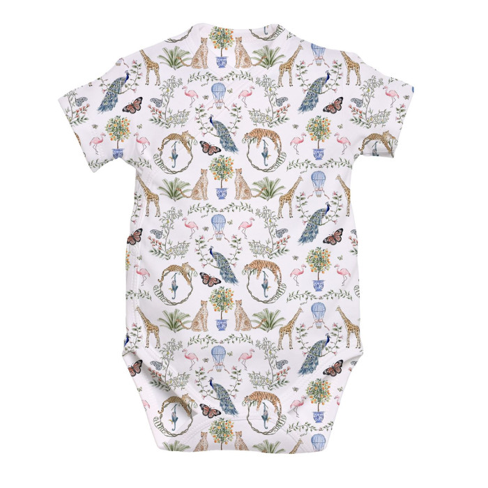 Боді Kimono з кортким рукавом для немовлят BSHL004