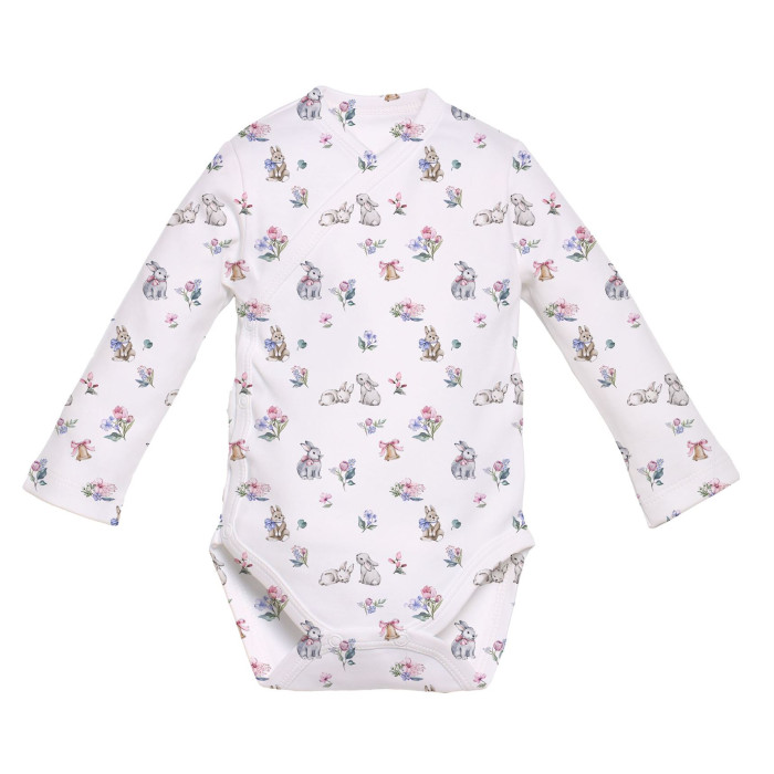 Боді Kimono з довгим рукавом для немовлят BLS004
