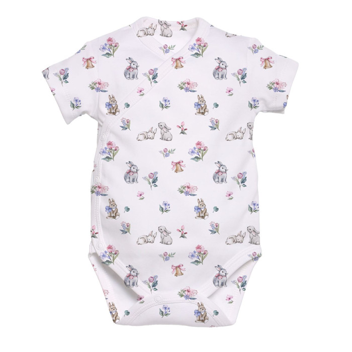 Боді Kimono з кортким рукавом для немовлят BSHL004