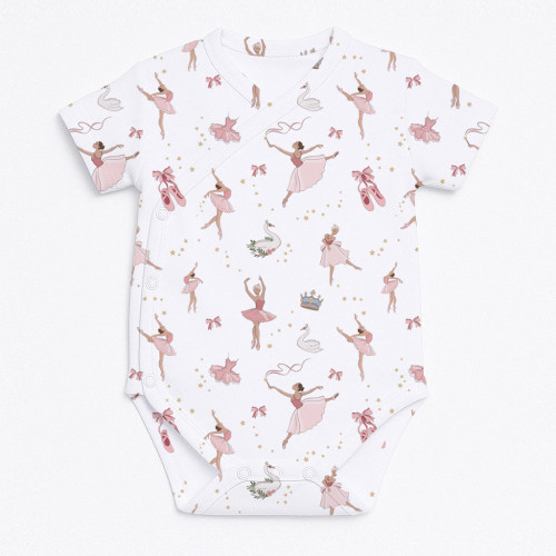 Боді Kimono з кортким рукавом для немовлят BSHL004  OPERA