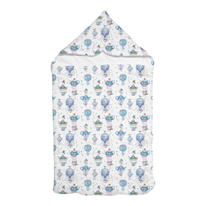 Затишний Конверт (кокон) Babynest C001 Time for tea