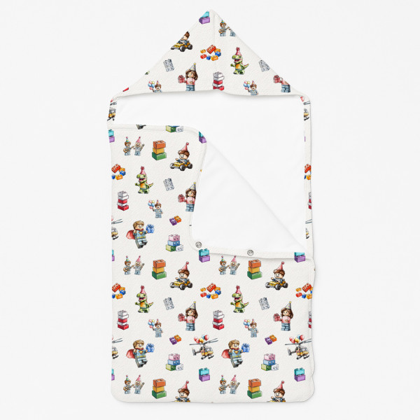 Затишний Конверт (кокон) Babynest C002 BLOCK PARTY