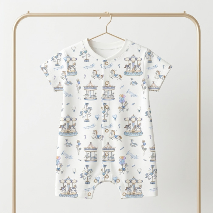 Пісочник із бавовни Supima R003 Bonbon Blue