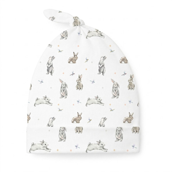 Шапочка з вузликом з бавовни Supima H003 BUNNY CLASSIC