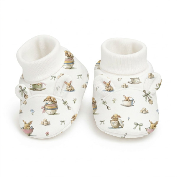 Забавні пінетки з вушками BT001 BUNNY TEA