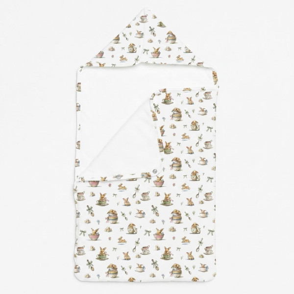 Затишний Конверт (кокон) Babynest C002 BUNNY TEA