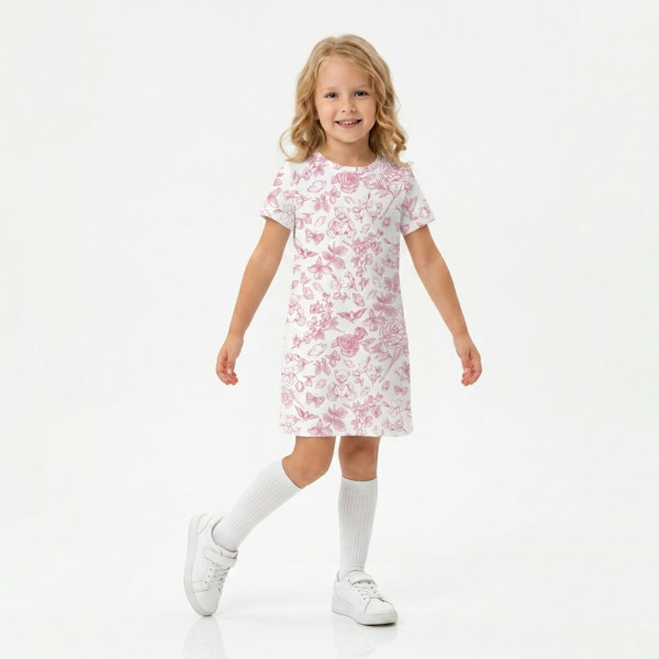 Платье для девочки DR020 от My Little Pie CHLOE PINK