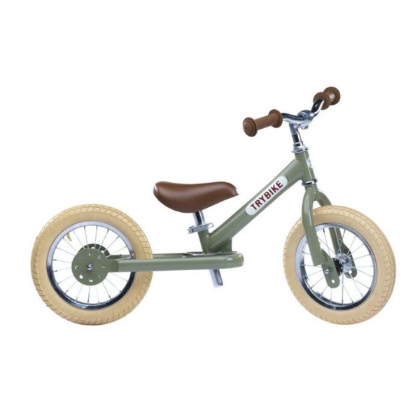 Біговел Trybike двоколісний Оливковий (TBS-2-GRN-VIN)