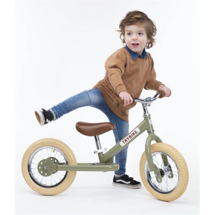 Біговел Trybike двоколісний Оливковий (TBS-2-GRN-VIN)