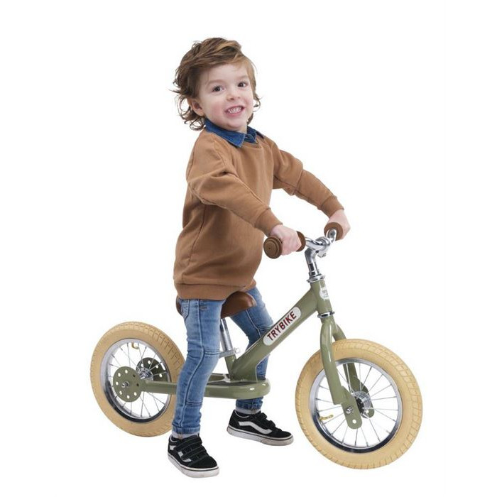 Біговел Trybike двоколісний Оливковий (TBS-2-GRN-VIN)
