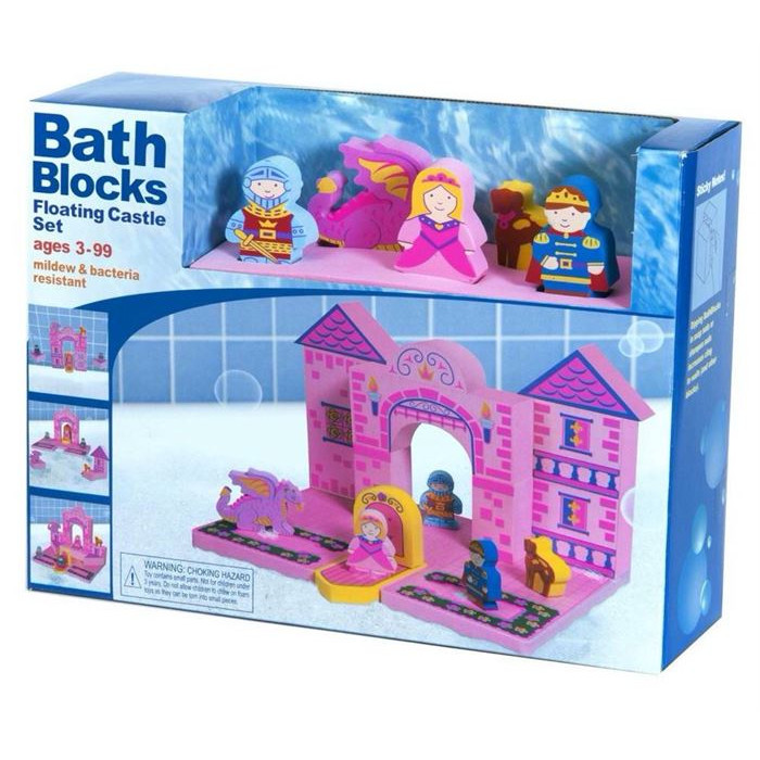Плаваючі блоки для ванної Just Think Toys Замок Принцеси (22086)