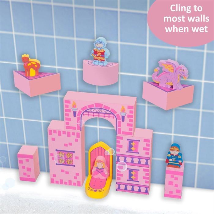 Плаваючі блоки для ванної Just Think Toys Замок Принцеси (22086)