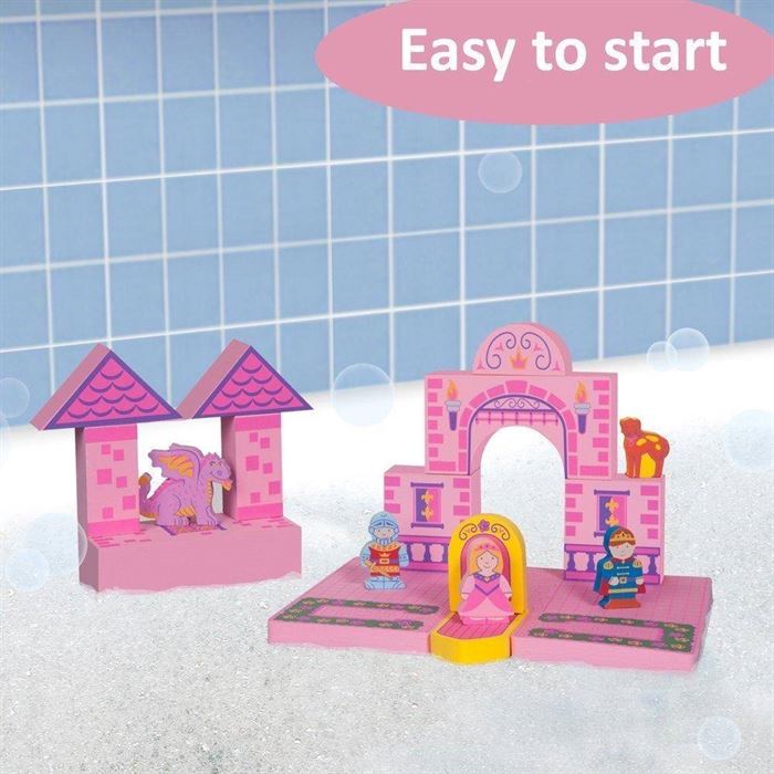 Плаваючі блоки для ванної Just Think Toys Замок Принцеси (22086)
