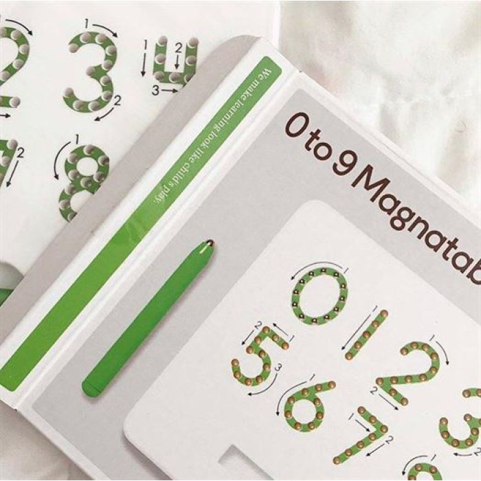Магнітна дошка Kid O для вивчення цифр від 0 до 9 (10347)