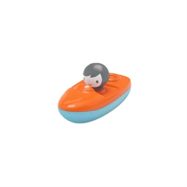 Игрушка для игры в воде Kid O Мини Быстроходный Лодка оранжевая