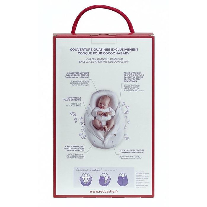 Ковдра Red Castle Cocoonacover для Cocoonababy Grey утеплена, арт. 049118