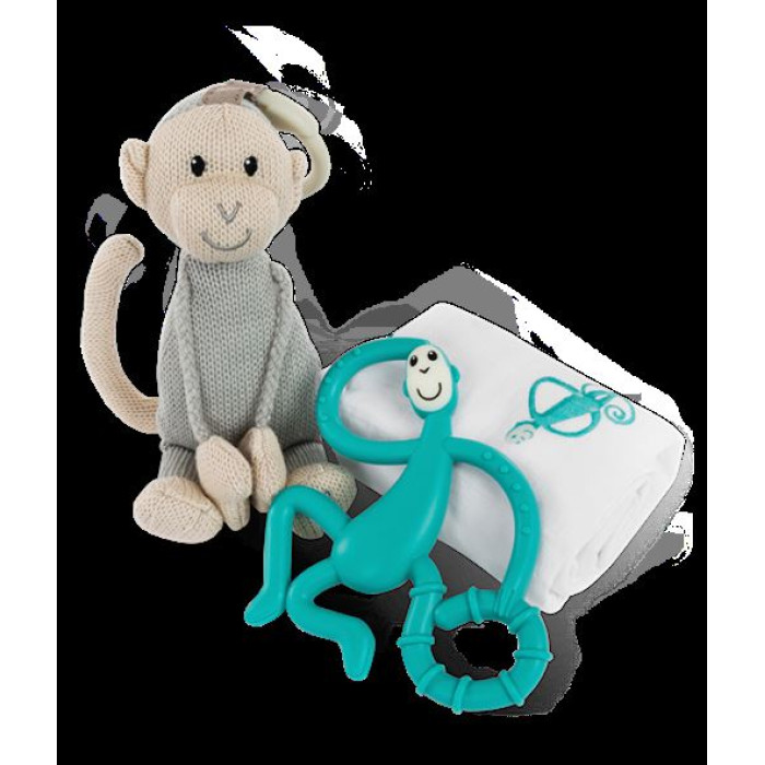 Набір Matcstick Monkey Green пелюшка прорізувач іграшка (MM-TGP-008)
