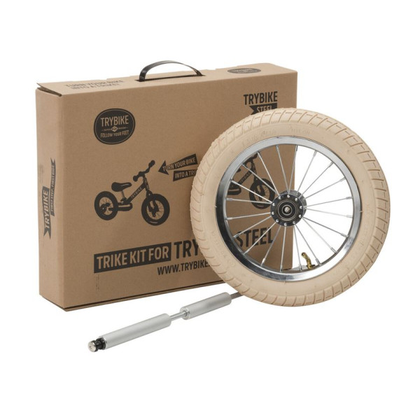 Додаткове колесо для балансуючого велосипеда Trybike світло-бежевий (TBS-100-TKV)