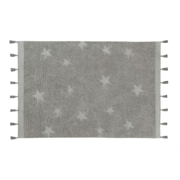 Lorena Canals - Килим Hippy Stars gray, 120 x 175 см