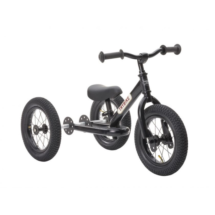 Біговел Trybike триколісний Чорний (TBS-3-BLK-ALL)