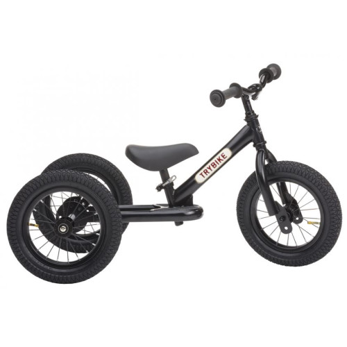 Біговел Trybike триколісний Чорний (TBS-3-BLK-ALL)