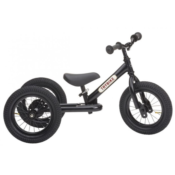 Біговел Trybike триколісний Чорний (TBS-3-BLK-ALL)