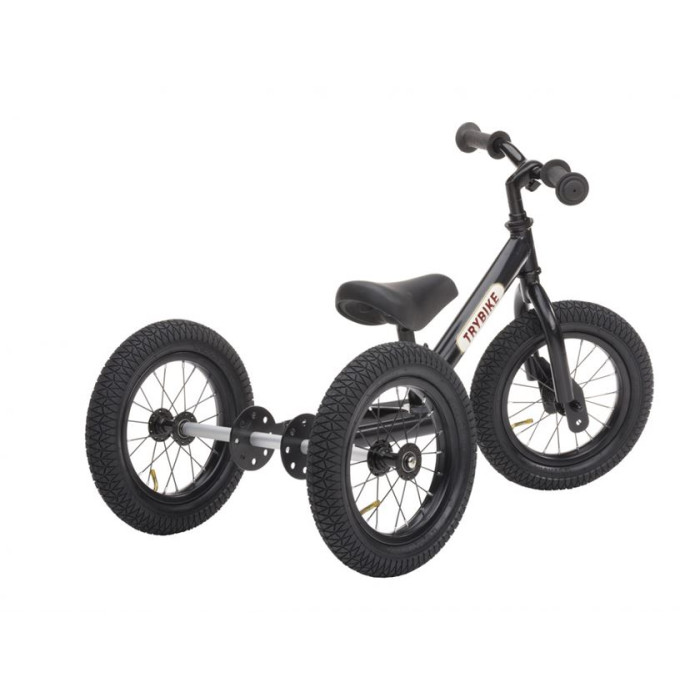 Біговел Trybike триколісний Чорний (TBS-3-BLK-ALL)