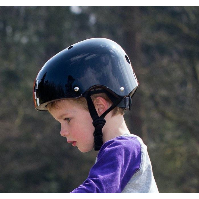 Велосипедний шолом Trybike 47 53см чорний з помаранчевим (COCO 5S)