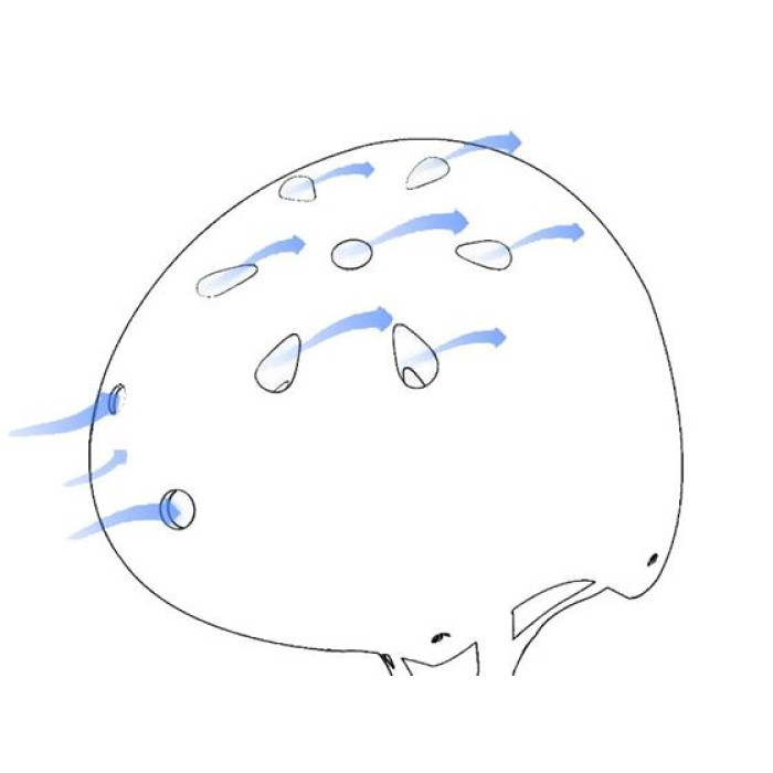 Велосипедний шолом Trybike 47 53см графітовий (COCO 13S)
