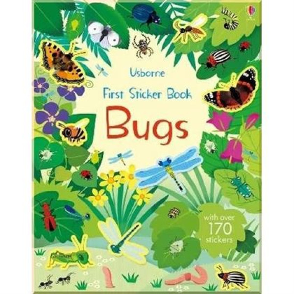 Книга First Sticker Book: Bugs