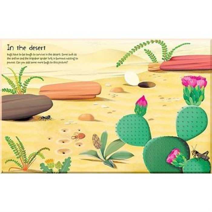 Книга First Sticker Book: Bugs