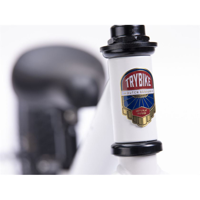 Біговел Trybike триколісний Білий (TBS-3-WHT)