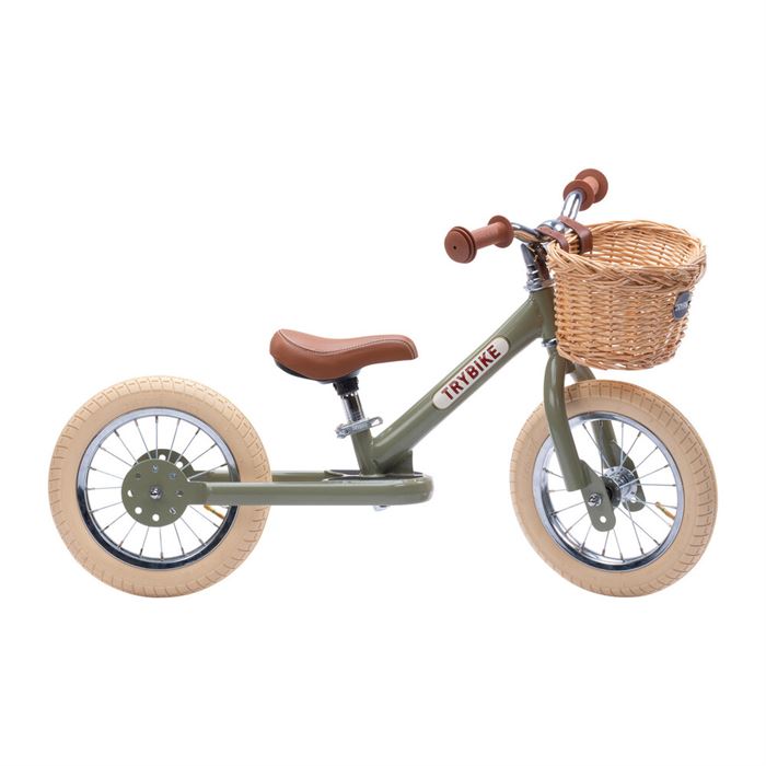 Біговел Trybike двоколісний Оливковий (TBS-2-GRN-VIN)