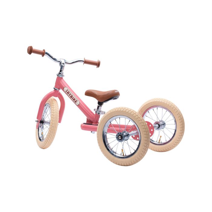 Біговел Trybike триколісний Рожевий (TBS-3-PNK-VIN)