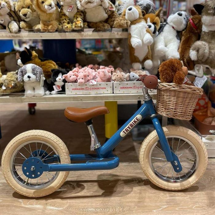 Біговел Trybike двоколісний Синій (TBS-2-BLU-VIN)