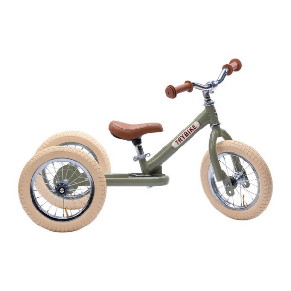 Біговел Trybike триколісний Оливковий (TBS-3-GRN-VIN)