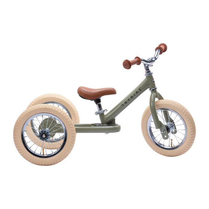Біговел Trybike триколісний Оливковий (TBS-3-GRN-VIN)