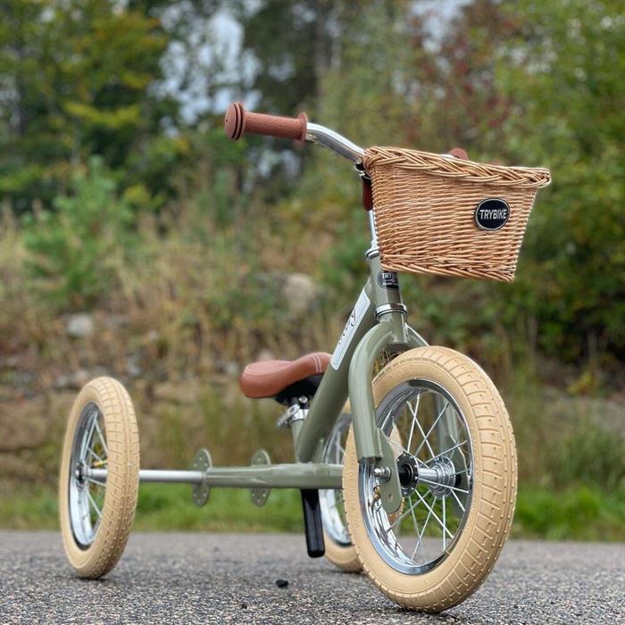 Біговел Trybike триколісний Оливковий (TBS-3-GRN-VIN)