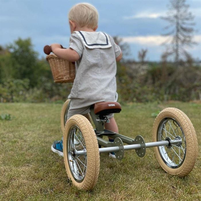 Біговел Trybike триколісний Оливковий (TBS-3-GRN-VIN)