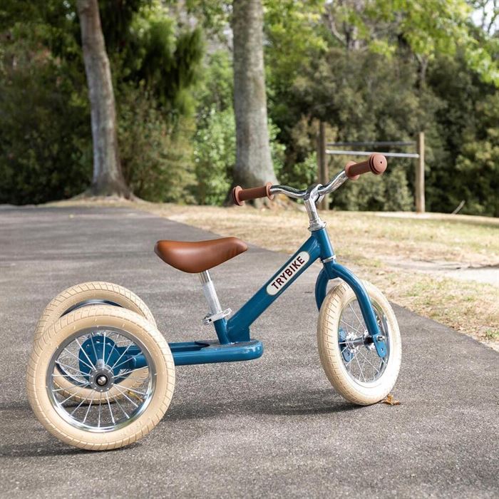 Біговел Trybike триколісний Синій (TBS-3-BLU-VIN)