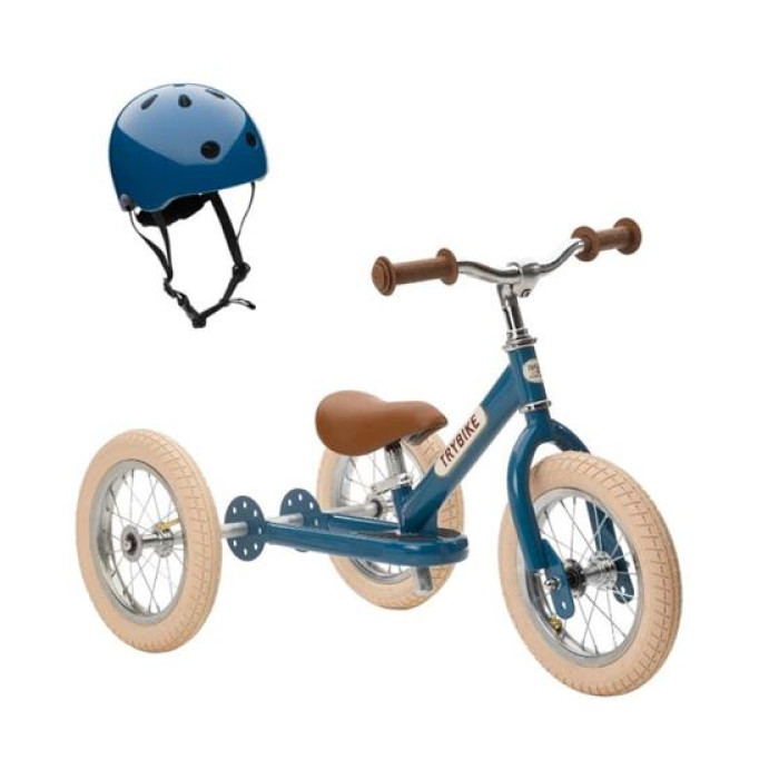 Біговел Trybike триколісний Синій (TBS-3-BLU-VIN)