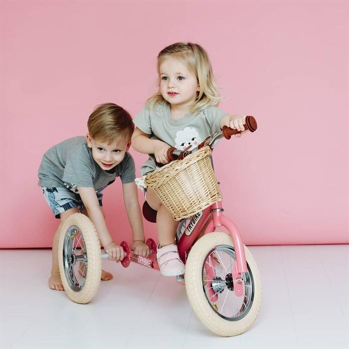 Біговел Trybike триколісний Рожевий (TBS-3-PNK-VIN)